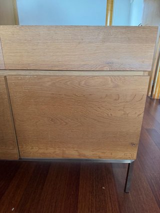 Aparador LIGNA OAK madera y metal