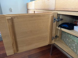 Aparador LIGNA OAK madera y metal