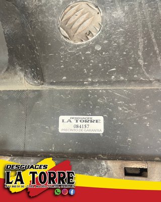 Paragolpes Seat Ibiza Cupra 99-02 6k2