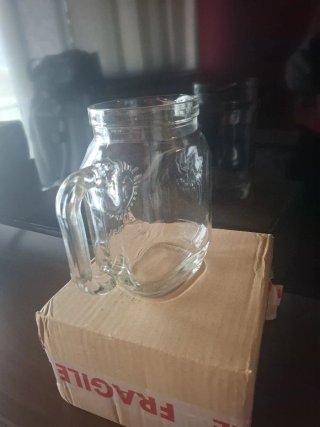 Caraffa in vetro Nutella
