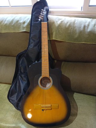 Guitarra Acústica con Funda