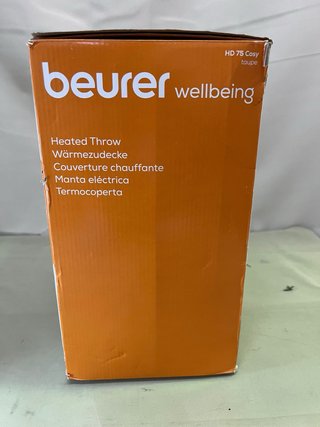 Manta Eléctrica Beurer HD 75 Cosy Taupe