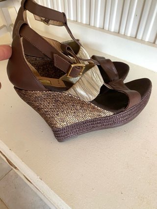 Sandalias cuña Kanna boho chic Talla 40