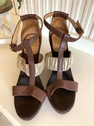 Sandalias cuña Kanna boho chic Talla 40