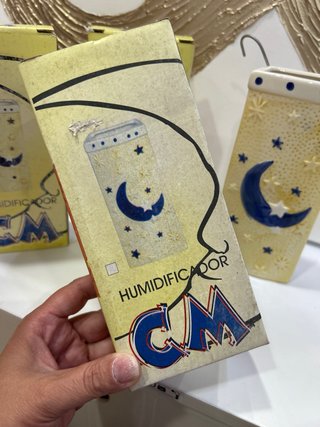 Lote 4 humidificadores cerámica con colgador