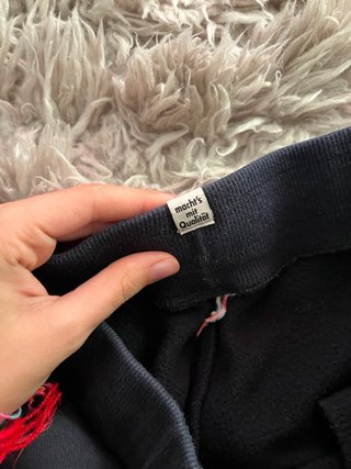 Pantalón chándal Puma negro y rosa