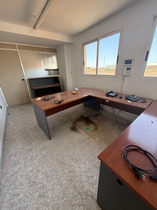 Lote Muebles Oficina Madera y Metal