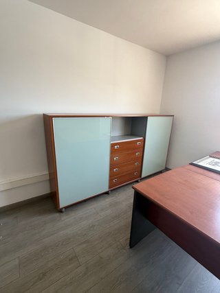 Lote Muebles Oficina Madera y Metal