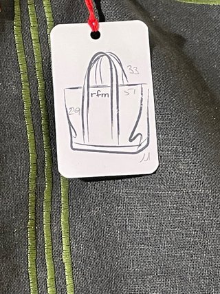 Bolso RFM gris y verde