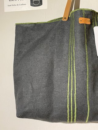 Bolso RFM gris y verde