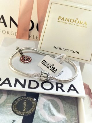 Pulsera Pandora 19cm Plata