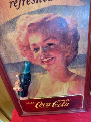 Cartel Coca-Cola Marilyn Monroe