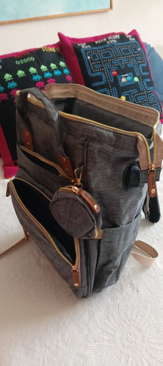 Mochila Pañalera Carrito Bebé