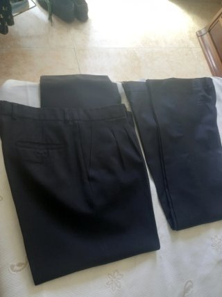 Pantalones de trabajo camarero negros