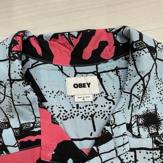 Camisa Estampada Obey Talla XL