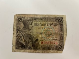 Billetes de Pesetas de España - Antiguos.