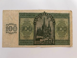 Billetes de Pesetas de España - Antiguos.