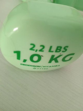 Mancuernas Decathlon 1kg (2 uds)