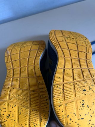 Scarpe Adidas Ortholite Blu/Gialle Taglia 40