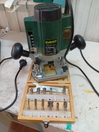 Fresadora EXCEED Buriladora con accesorios