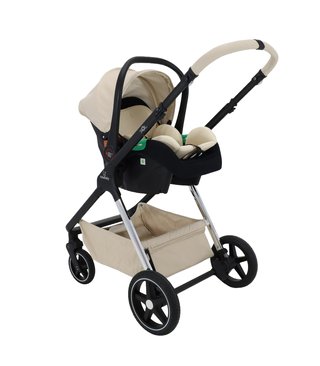Carrito de bebe SOL Beige 3 piezas de AdaBaby