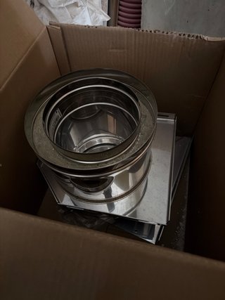 Soporte Base Convesa Inox 304 Ø175