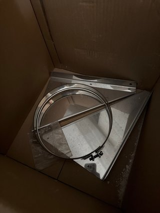 Soporte Base Convesa Inox 304 Ø175