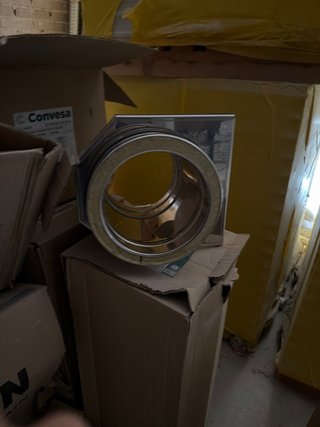Soporte Base Convesa Inox 304 Ø175