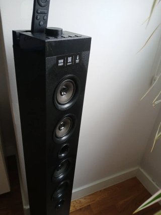 Torre de Sonido SPC Negra 100W