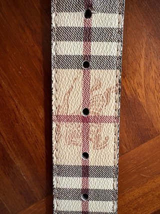Cintura Burberry Beige Check