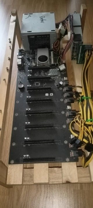 Rig Mineria 8 GPUs ESAC