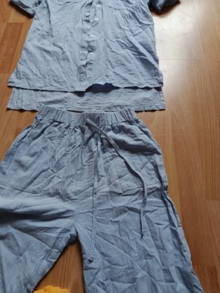 Conjunto azul claro