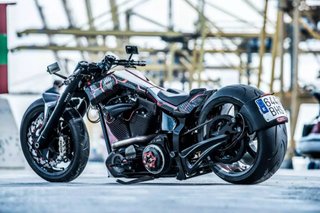 Harley Davidson V Rod Drag Lobo 3