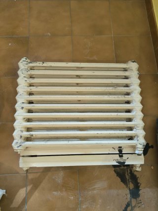 Radiador Hierro Fundido Beige