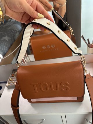 Bolso Tous Marrón y Rosa