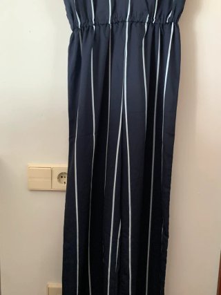 Mono Zaful Rayas Azul Marino Talla S