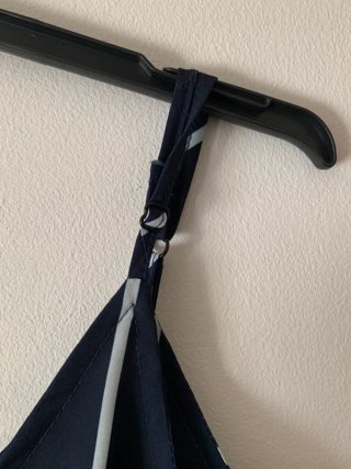 Mono Zaful Rayas Azul Marino Talla S