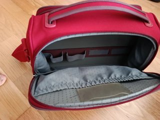 Neceser de viaje Samsonite rojo