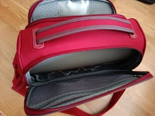 Neceser de viaje Samsonite rojo