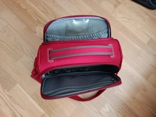 Neceser de viaje Samsonite rojo