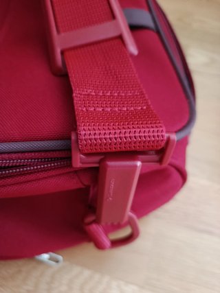 Neceser de viaje Samsonite rojo