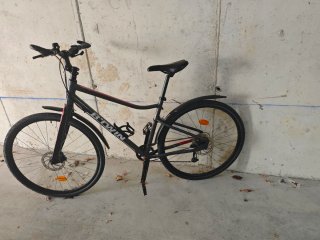 Bicicleta Trekking Urbana Riverside 500