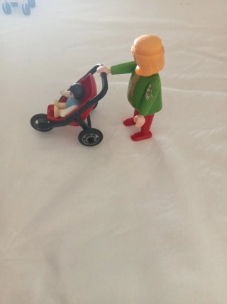 Playmobil Carrito con Muñeco