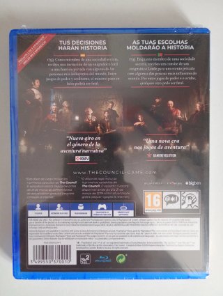 The Council precintado PS4