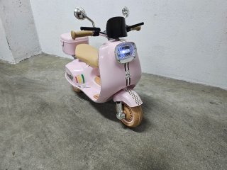 Moto eléctrica infantil rosa