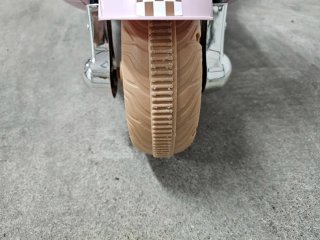 Moto eléctrica infantil rosa