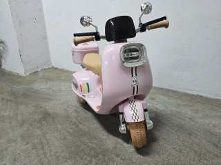 Moto eléctrica infantil rosa