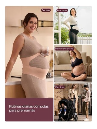 Faja Embarazo Momcozy Talla Única Rosa
