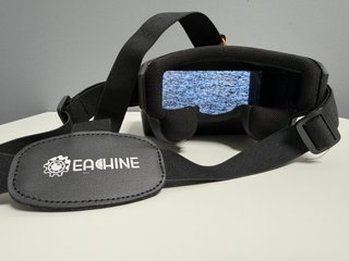 Occhiali FPV Eachine con ricevitore e antenne