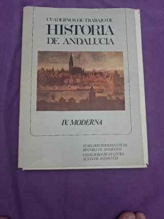 Cuadernos d trabajo Historia de Andalucía- Moderna